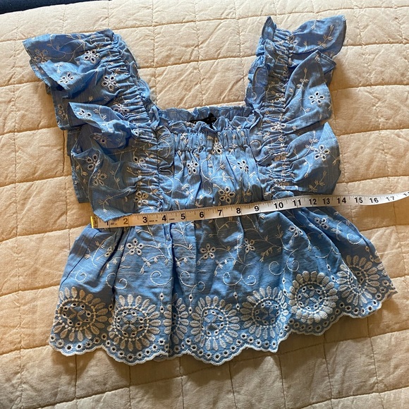 Zara Embroidery Top Size XS - Picture 8 of 10